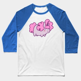 Chubby Pink Unicorn Baseball T-Shirt